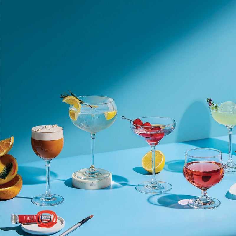 OCEAN The Palette Gin Cocktail Glass - 540ml (Set of 6) - Elegant Stemware for Gin & Tonics, Mixed Drinks, Large Cocktails - Image 5